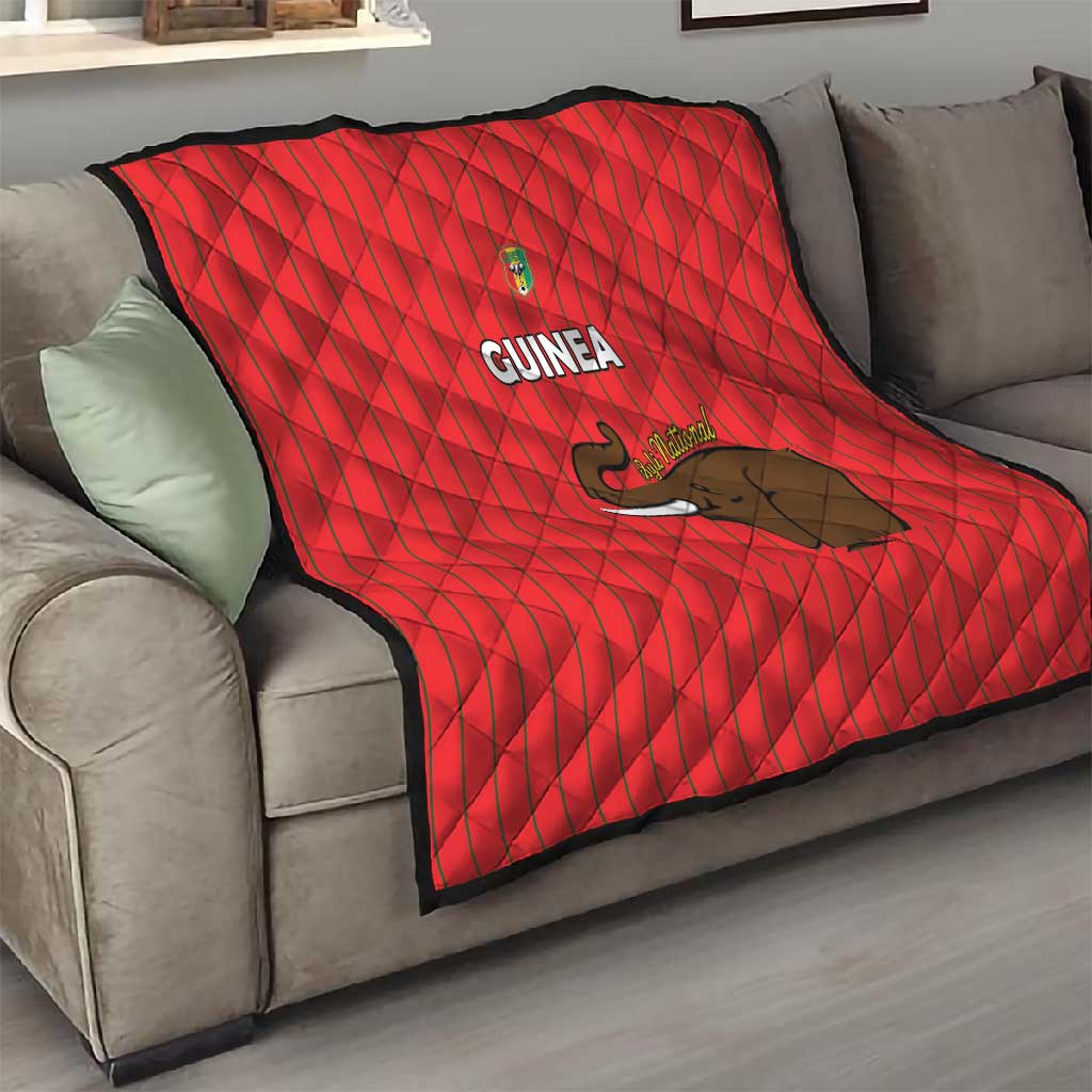 Guinea Football Quilt Allez Syli National - African Pride