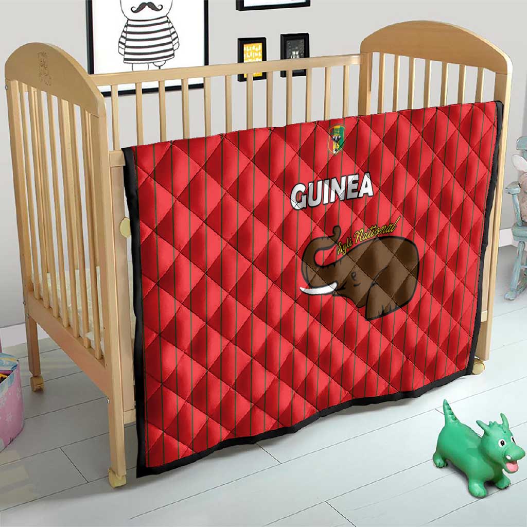 Guinea Football Quilt Allez Syli National - African Pride