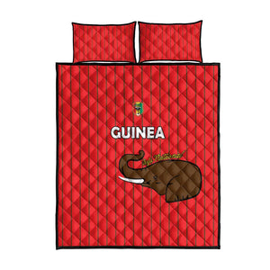 Guinea Football Quilt Bed Set Allez Syli National - African Pride