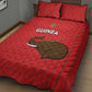 Guinea Football Quilt Bed Set Allez Syli National - African Pride