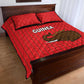Guinea Football Quilt Bed Set Allez Syli National - African Pride