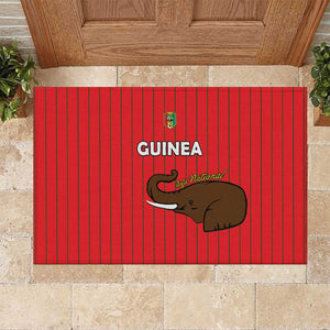 Guinea Football Rubber Doormat Allez Syli National - African Pride