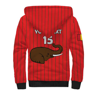 Guinea Football Custom Sherpa Hoodie Allez Syli National - African Pride