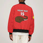 Guinea Football Custom Sleeve Zip Bomber Jacket Allez Syli National - African Pride