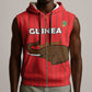 Guinea Football Custom Sleeveless Zip Hoodie Allez Syli National - African Pride