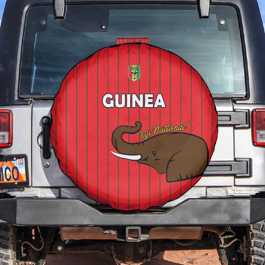 Guinea Football Spare Tire Cover Allez Syli National - African Pride