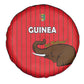 Guinea Football Spare Tire Cover Allez Syli National - African Pride