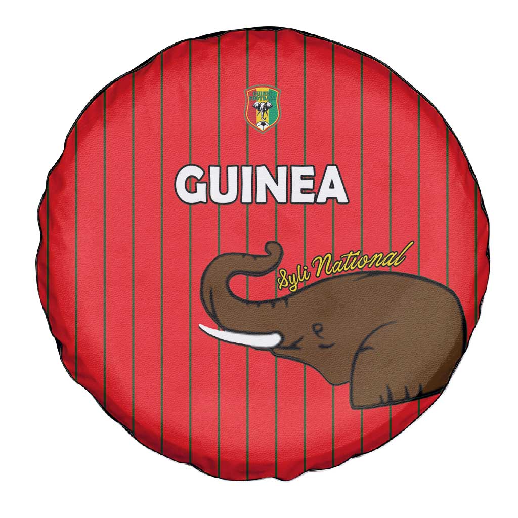 Guinea Football Spare Tire Cover Allez Syli National - African Pride