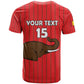 Guinea Football Custom T shirt Allez Syli National - African Pride