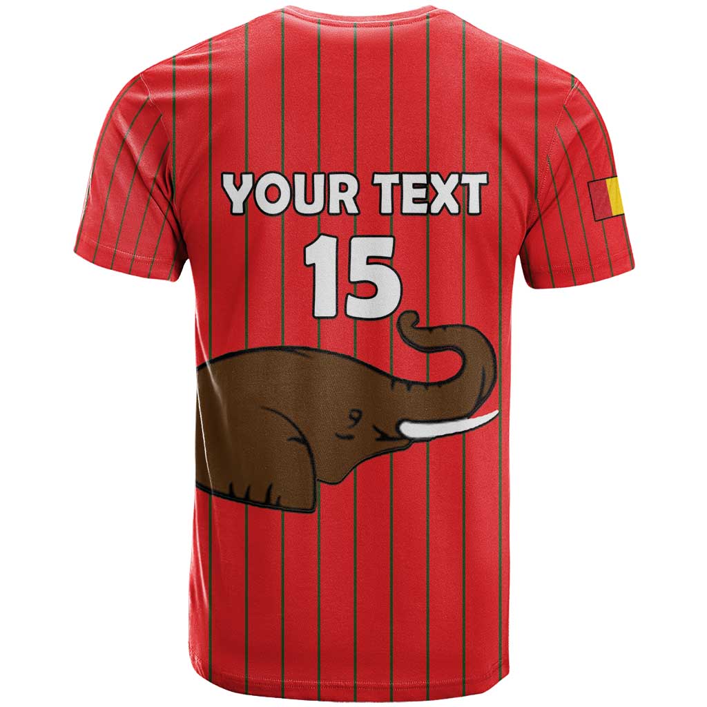Guinea Football Custom T shirt Allez Syli National - African Pride