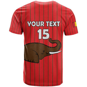 Guinea Football Custom T shirt Allez Syli National - African Pride
