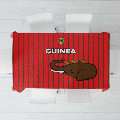 Guinea Football Tablecloth Allez Syli National - African Pride