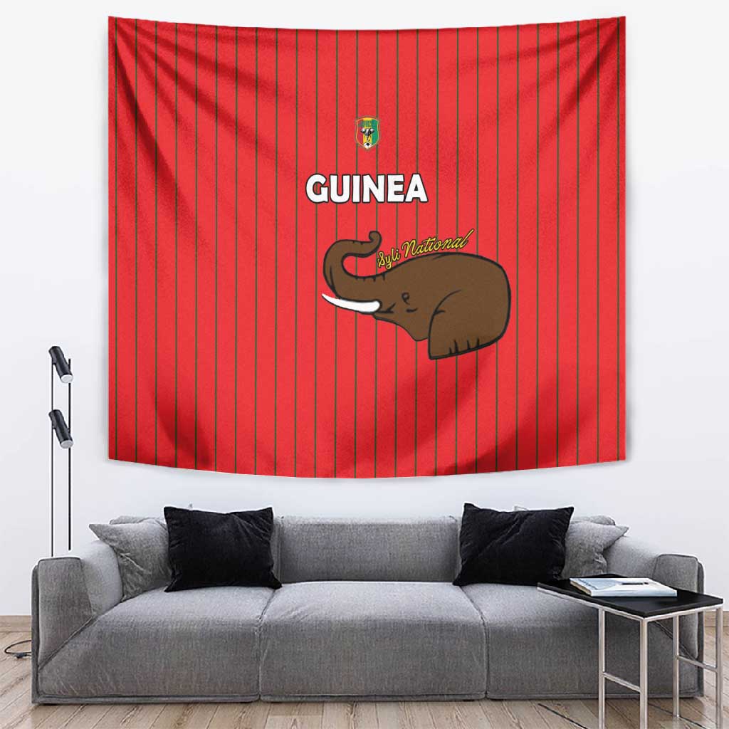 Guinea Football Tapestry Allez Syli National - African Pride