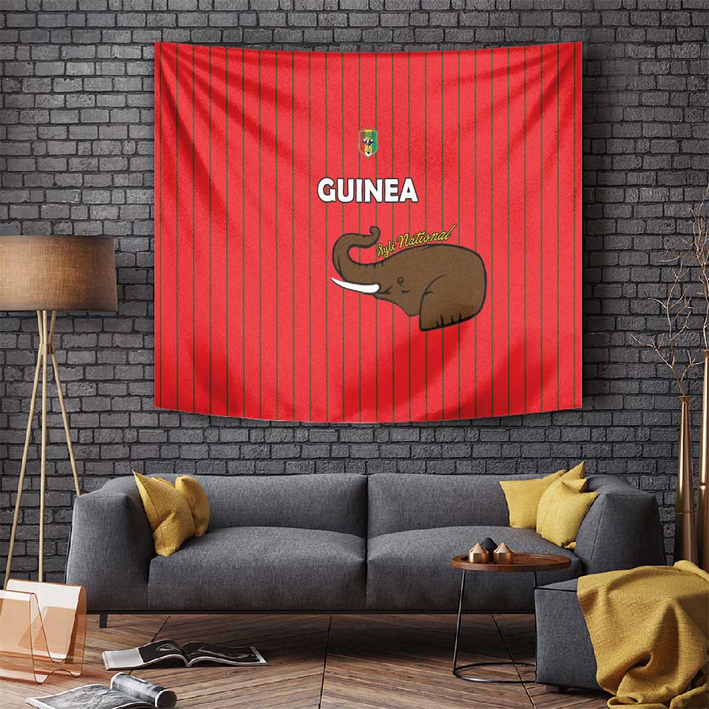 Guinea Football Tapestry Allez Syli National - African Pride