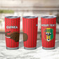 Guinea Football Custom Tumbler Cup Allez Syli National - African Pride