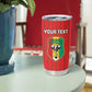 Guinea Football Custom Tumbler Cup Allez Syli National - African Pride
