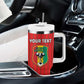 Guinea Football Custom Tumbler With Handle Allez Syli National - African Pride