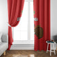 Guinea Football Window Curtain Allez Syli National - African Pride