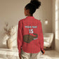 Guinea Football Custom Women Casual Shirt Allez Syli National - African Pride