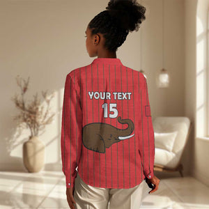 Guinea Football Custom Women Casual Shirt Allez Syli National - African Pride