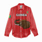 Guinea Football Custom Women Casual Shirt Allez Syli National - African Pride