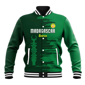Madagascar Football Custom Baseball Jacket Go Champions - African Pride