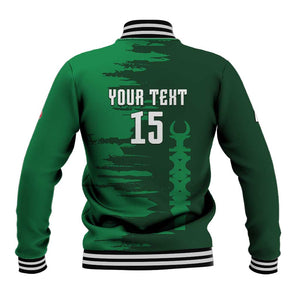 Madagascar Football Custom Baseball Jacket Go Champions - African Pride