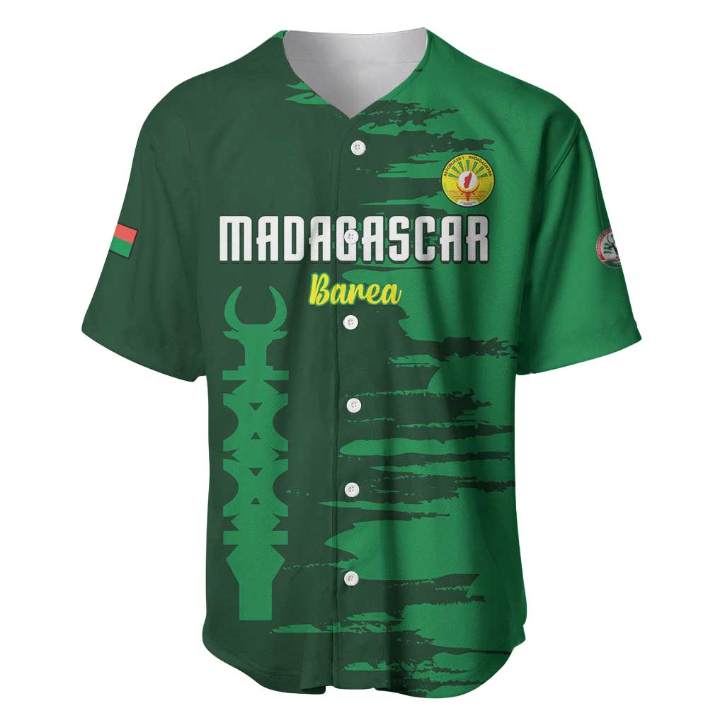 Madagascar Football Custom Baseball Jersey Go Champions - African Pride
