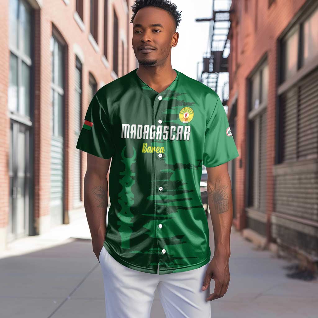Madagascar Football Custom Baseball Jersey Go Champions - African Pride