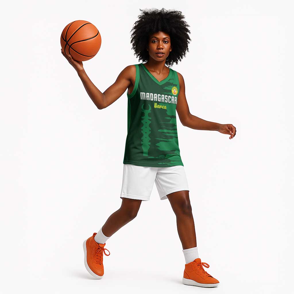 Madagascar Football Custom Basketball Jersey Go Champions - African Pride