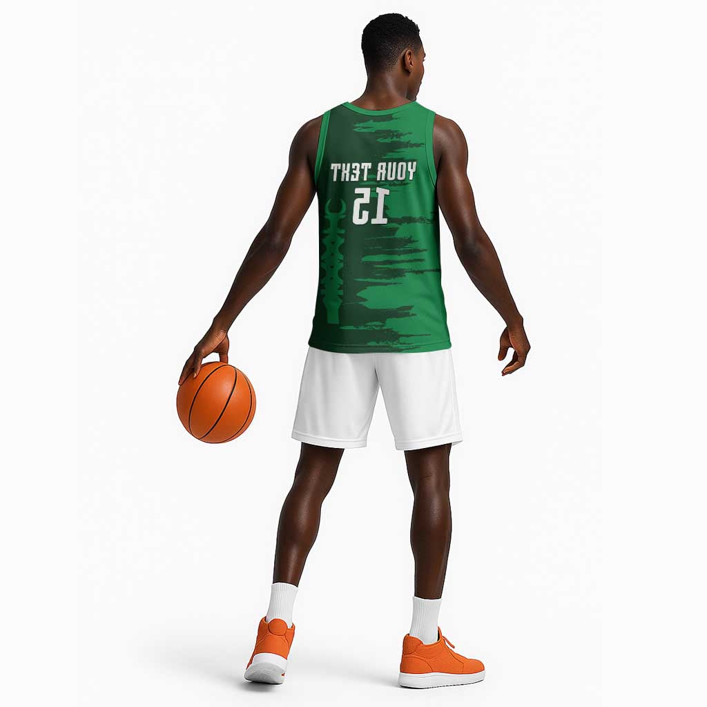 Madagascar Football Custom Basketball Jersey Go Champions - African Pride
