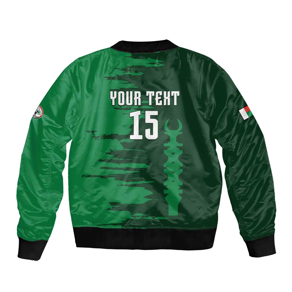 Madagascar Football Custom Bomber Jacket Go Champions - African Pride