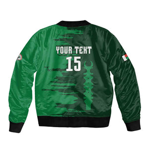 Madagascar Football Custom Bomber Jacket Go Champions - African Pride