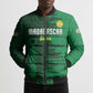 Custom Madagascar Football Bomber Puffer Jacket Go Barea