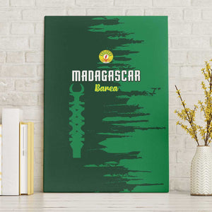 Madagascar Football Canvas Wall Art Go Champions - African Pride