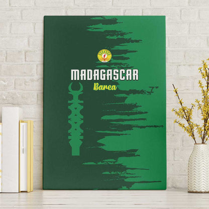 Madagascar Football Canvas Wall Art Go Champions - African Pride