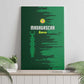 Madagascar Football Canvas Wall Art Go Champions - African Pride