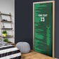 Custom Madagascar Football Door Cover Go Barea