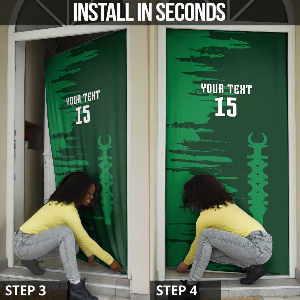 Custom Madagascar Football Door Cover Go Barea