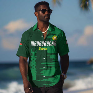 Madagascar Football Custom Hawaiian Shirt Go Champions - African Pride