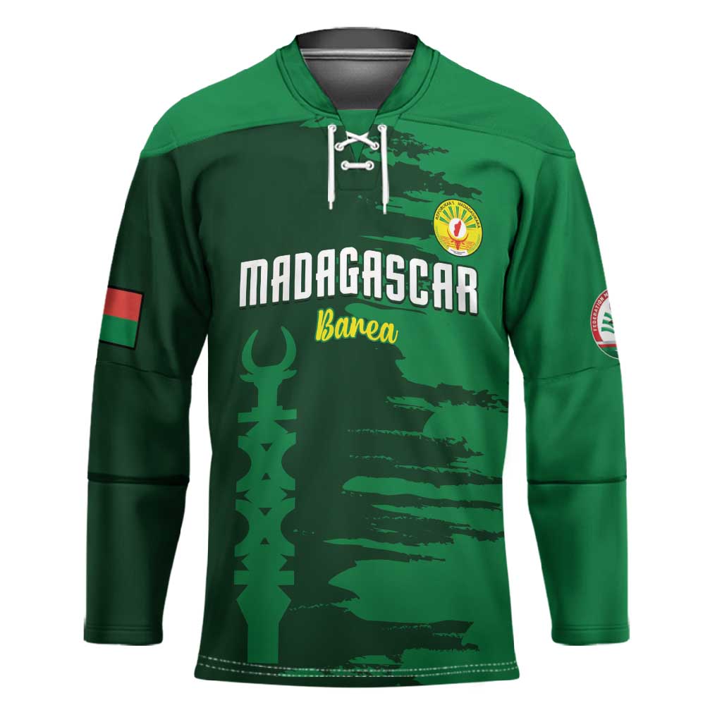 Custom Madagascar Football Hockey Jersey Go Barea
