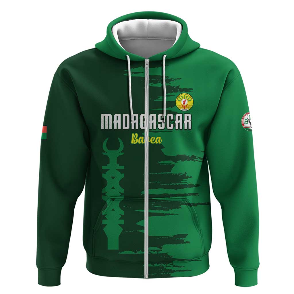 Madagascar Football Custom Hoodie Go Champions - African Pride