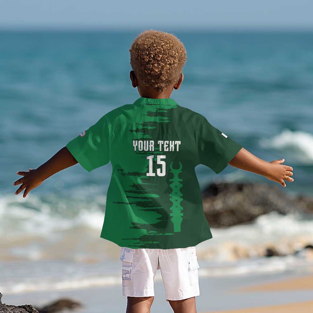 Madagascar Football Custom Kid Hawaiian Shirt Go Champions - African Pride
