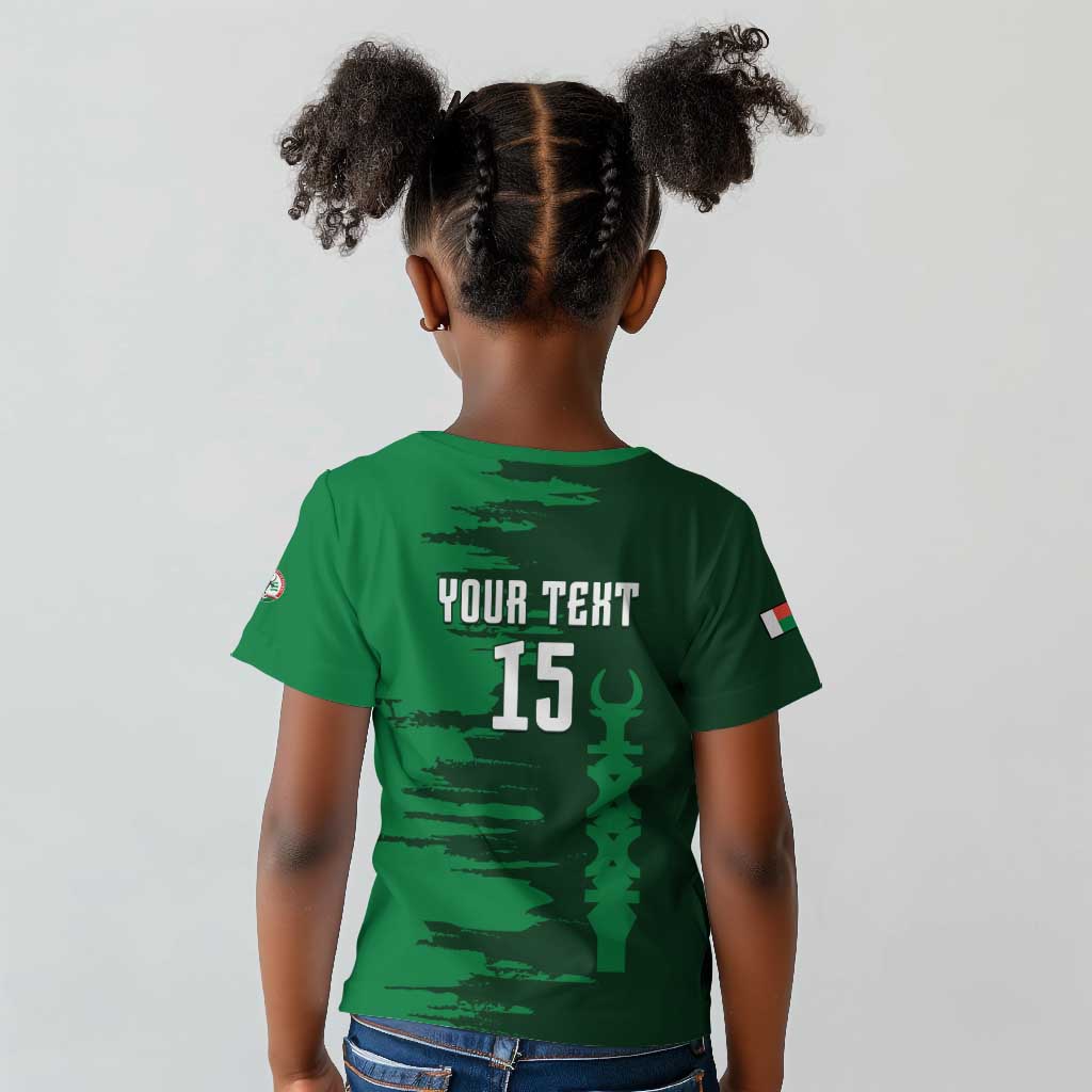 Madagascar Football Custom Kid T shirt Go Champions - African Pride
