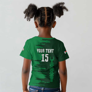 Madagascar Football Custom Kid T shirt Go Champions - African Pride
