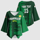 Custom Madagascar Football Kimono Sleeve Blouse Go Barea