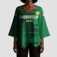 Custom Madagascar Football Kimono Sleeve Blouse Go Barea