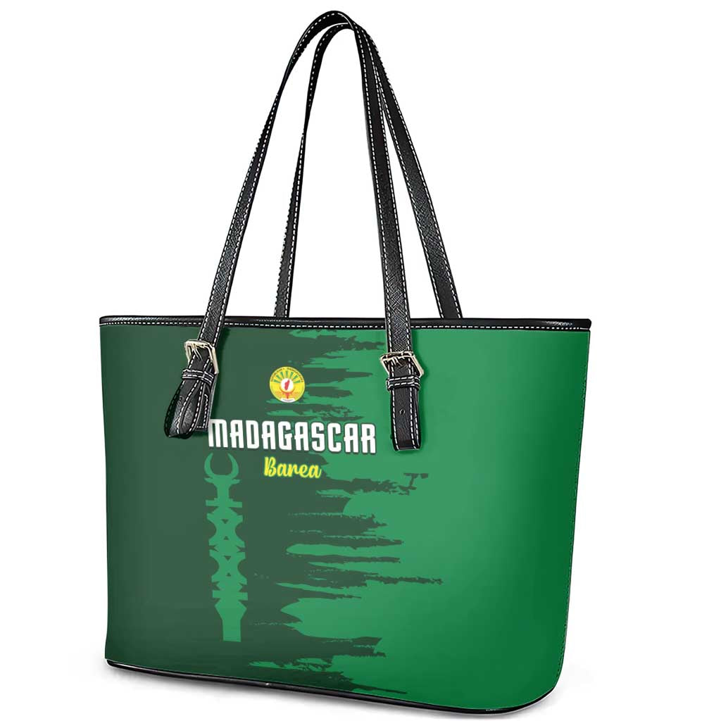 Madagascar Football Leather Tote Bag Go Champions - African Pride