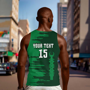 Madagascar Football Custom Men Tank Top Go Champions - African Pride