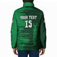 Custom Madagascar Football Padded Jacket Go Barea
